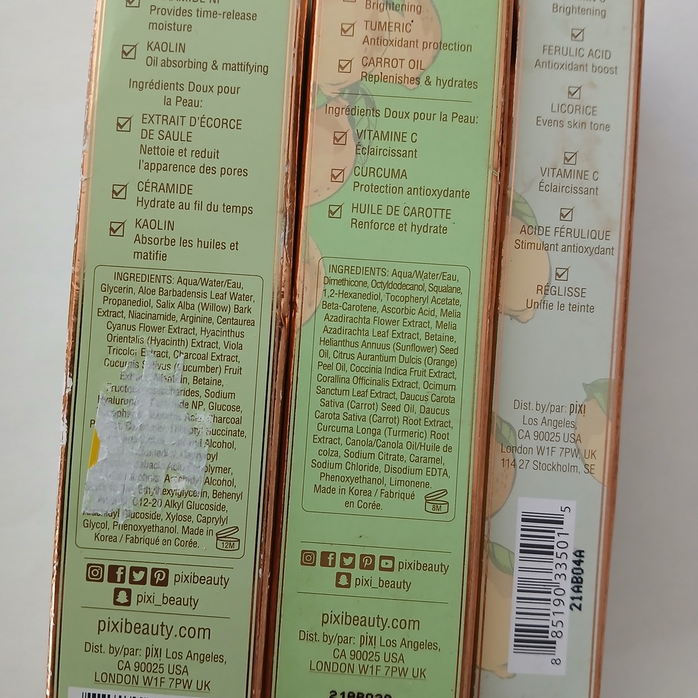 Pixi Skintreats Clarity Lotion and +C Vit Priming Oil Set - Picture 2 of 4